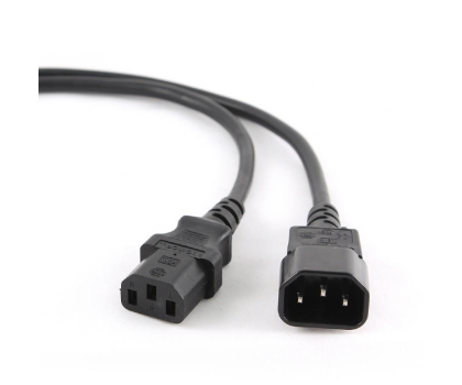 Kabel komputerowy GEMBIRD KABEL ZASILAJACY - PRZEDLUZACZ 1.8M VDE PC-189-VDE